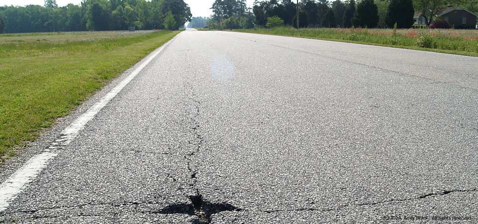 Pothole, Orangeburg County, S.C. – Building a better South